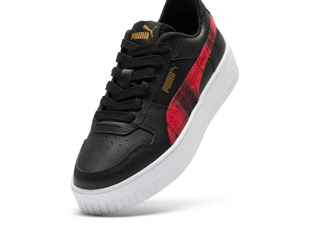 Puma plaid shoes hotsell