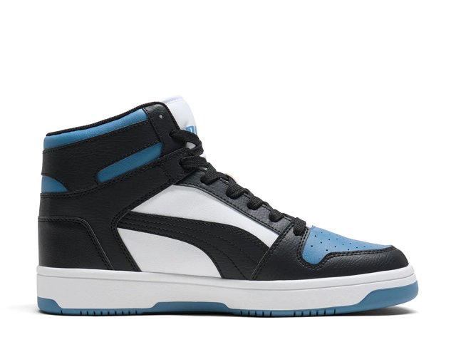 Blue high top pumas deals