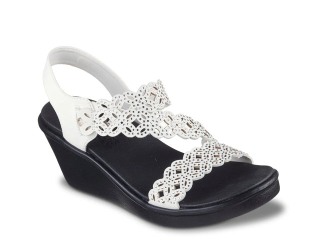 Skechers Cali Rumble On Sassier Dayz Wedge Sandal - Free Shipping | DSW