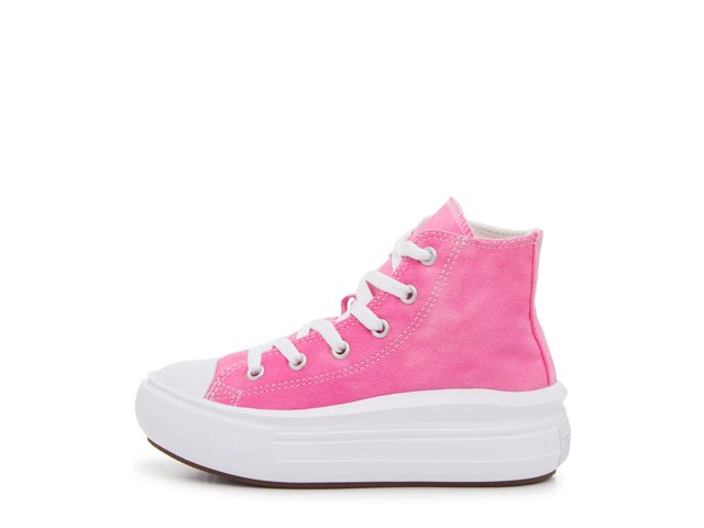 Converse Chuck Taylor All Star Move Platform High-Top Sneaker - Kids' - Free Shipping | DSW