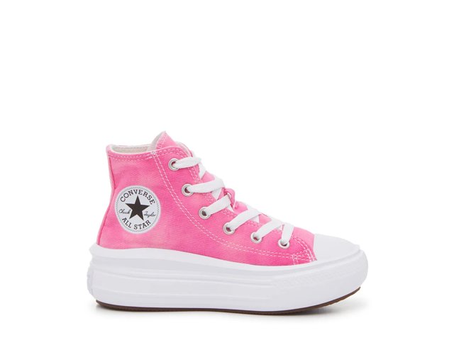 Converse Chuck Taylor All Star Move Platform High-Top Sneaker - Kids' - Free Shipping | DSW
