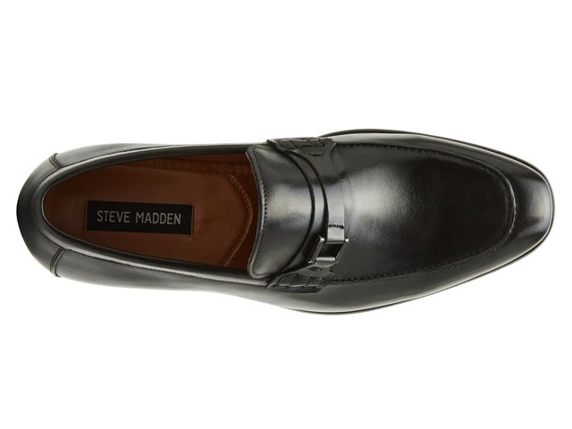 ローファー・オックスフォード STEVE MADDEN ADISON LOAFERS MADISON Black Leather Women's Penny Loafer – Steve Madden