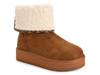 Amelia Platform Bootie Dark Brown view
