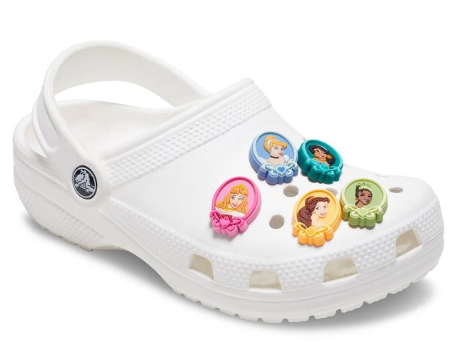 Crocs Disney Princess Jibbitz Set - 5 Pack - Free Shipping | DSW
