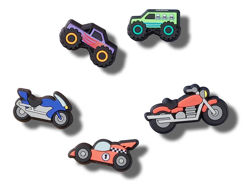 Weekend Vehicles Jibbitz Set - 5 Pack
