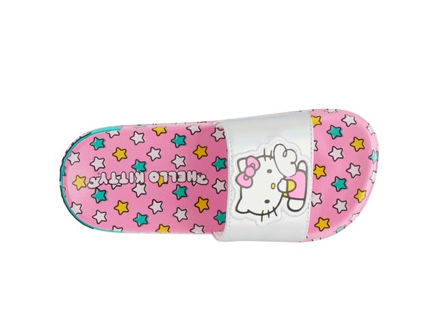 Ground Up Hello Kitty Slide Sandal - Kids' - Free Shipping | DSW Ground Up Hello Kitty Slide Sandal - Kids' - Free Shipping | DSW