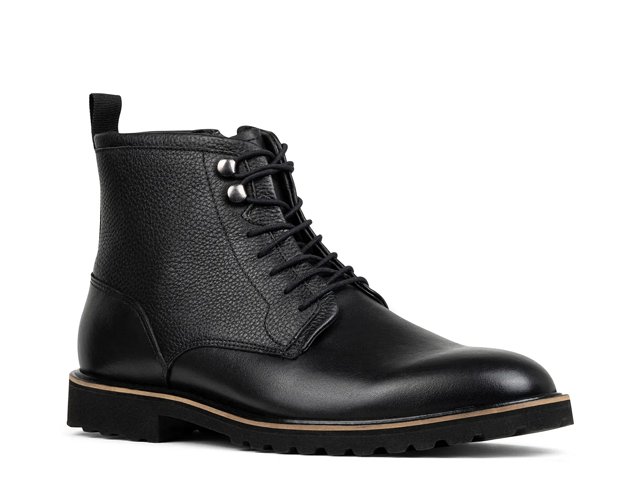 Donald J Pliner Men s Joseph Lace Up Boot Black Casual Boots 13