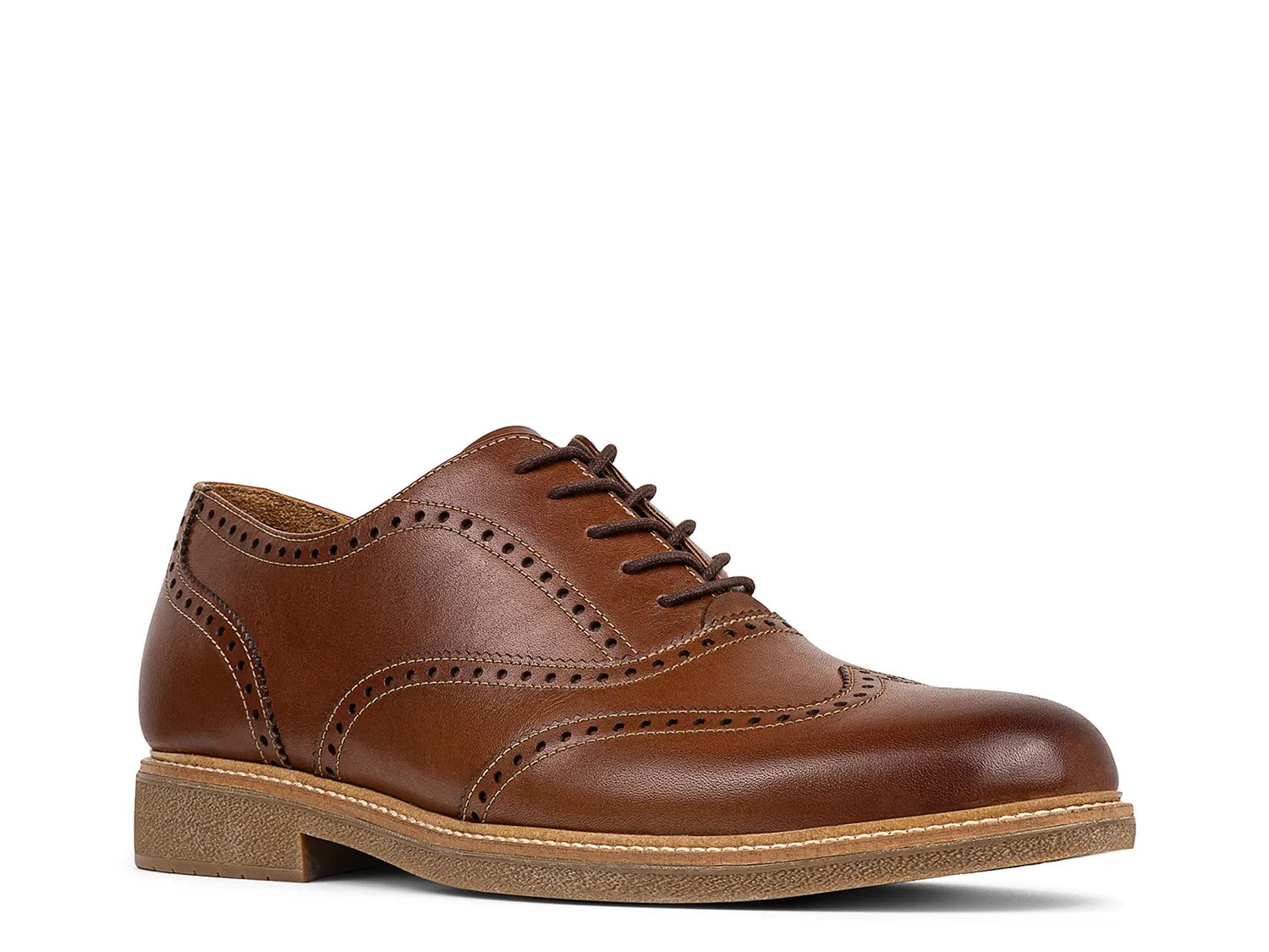 Donald J. Pliner Keelan Wingtip Oxford | Men's | Whiskey Leather | Size 12 | Oxfords | Wingtip