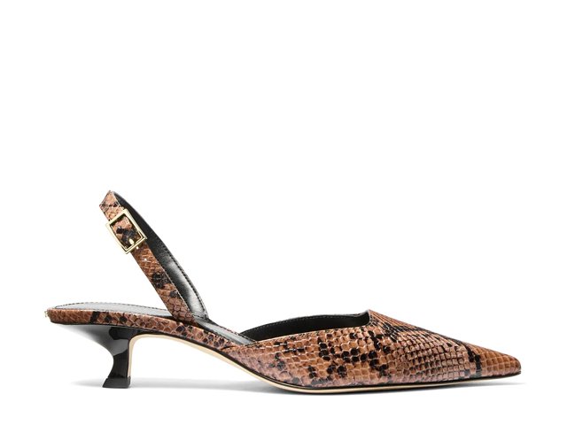 Michael Michael Kors Luna Kitten Sling Pump - Free Shipping | DSW