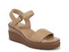 Graciela Wedge Sandal Tan view