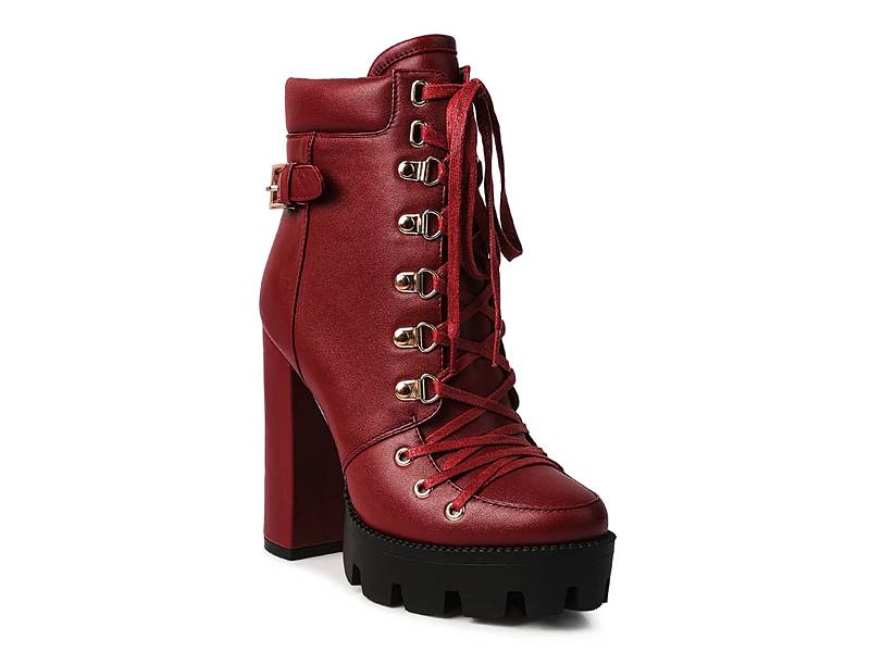 Shop Women s Red Platform Boots DSW