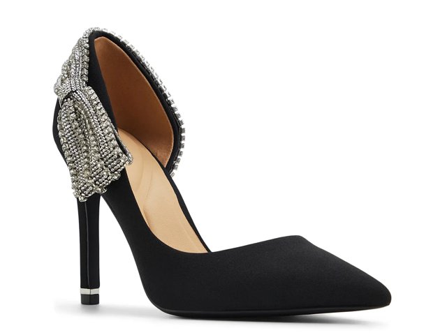Ted Baker London VanDi Half D Orsay Pointed Toe Pump Black