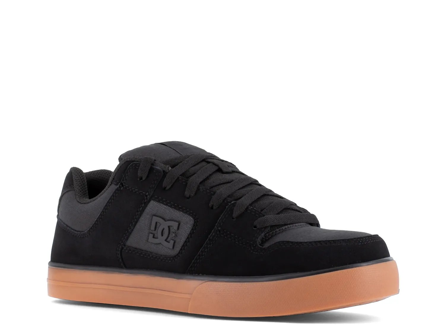 DC WORK CREW Pure Composite Toe Work Sneaker | Men's | Black | Size 8 | Sneakers