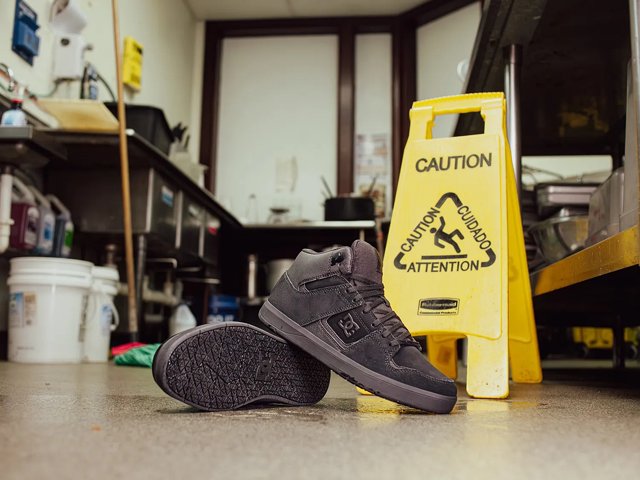 DC WORK CREW Cure Work Sneaker Men s Free Shipping DSW