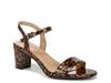 Bristol Sandal Brown Leopard Print Synthetic view