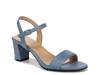 Bristol Sandal Denim Blue Fabric view