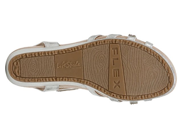 LifeStride Miami Wedge Sandal - Free Shipping | DSW
