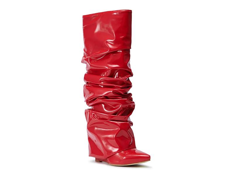 Dsw womens red boots best sale