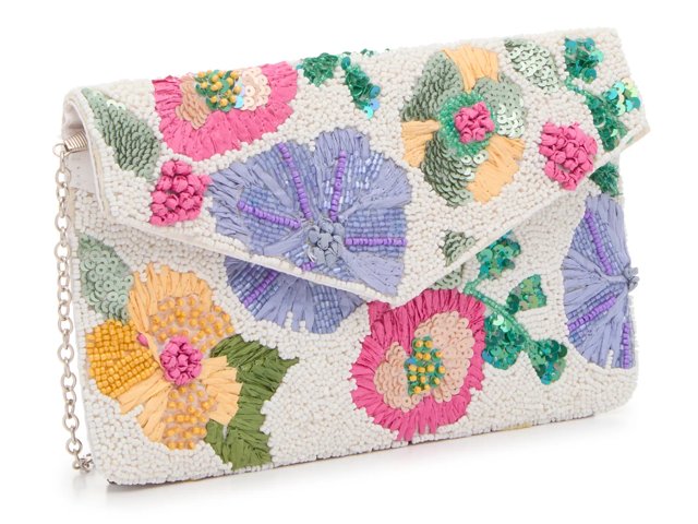 Kelly & Katie Beaded Flap Clutch - Free Shipping | DSW