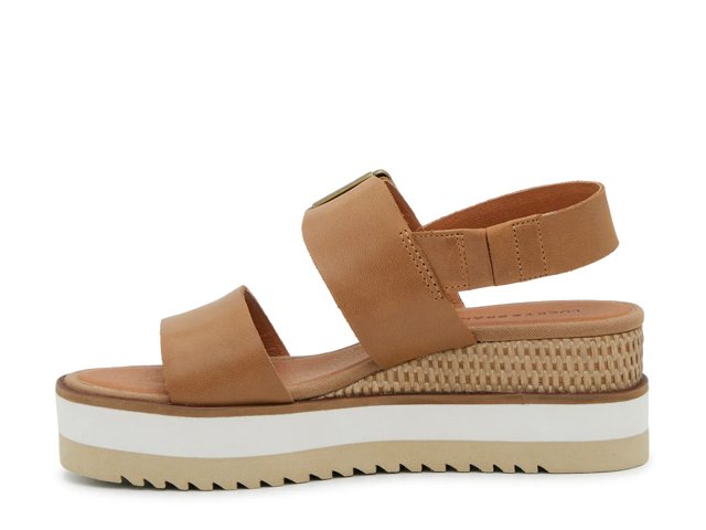 Lucky Brand Tebra Wedge Sandal - Free Shipping | DSW
