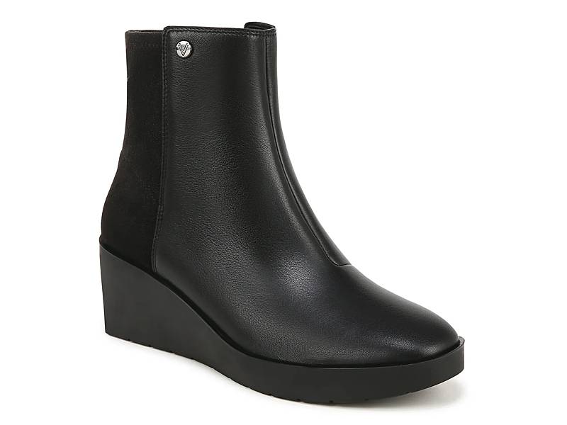 Shop Women s Black Wedge Boots DSW