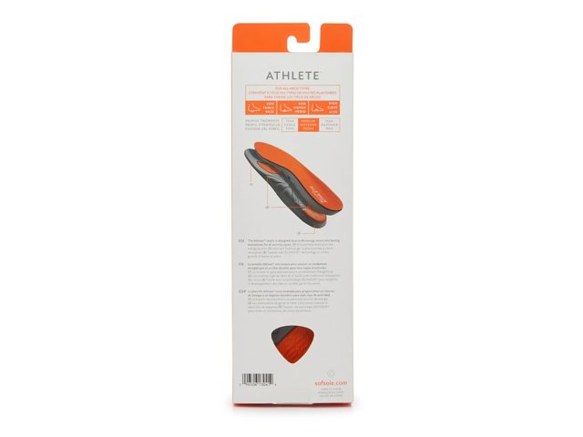 Implus Sof Sole Men's Athlete Insole - Free Shipping | DSW