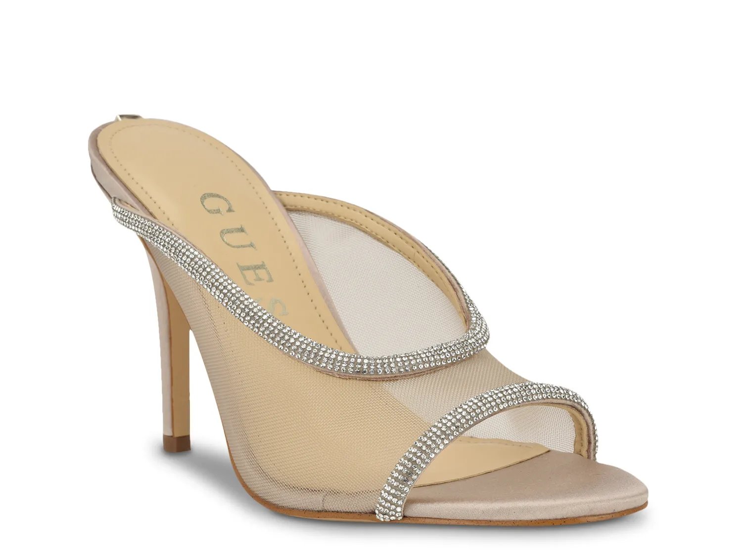 Guess Mansa Sandal | Women's | Natural Beige | Size 9 | Heels | Sandals
