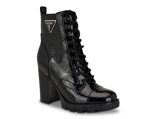 Guess black boots dsw discount