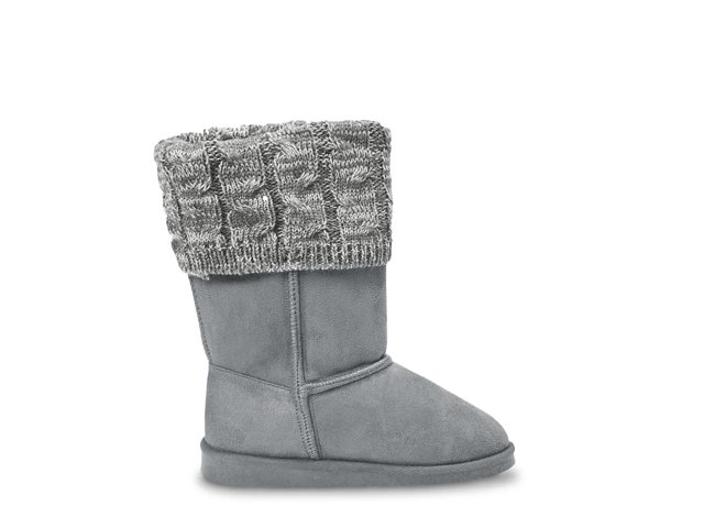 FABKIDS Sweater Cuff Boot Kids