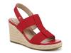 Tallulah Espadrille Wedge Sandal Red view