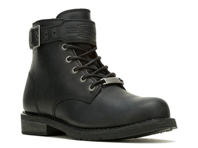 Harley Davidson Footwear Vntgmoto Short Side Zip Boots Men s Black