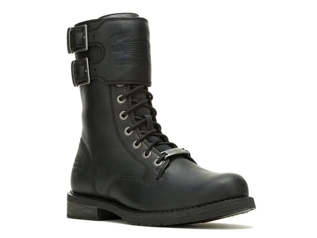 Harley Davidson Men s 9 Vintage Motorcycle Boots Round Toe