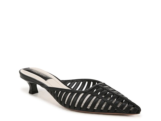 Franco sarto black mules shop