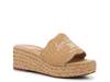 Camila Wedge Sandal Sand Raffia view