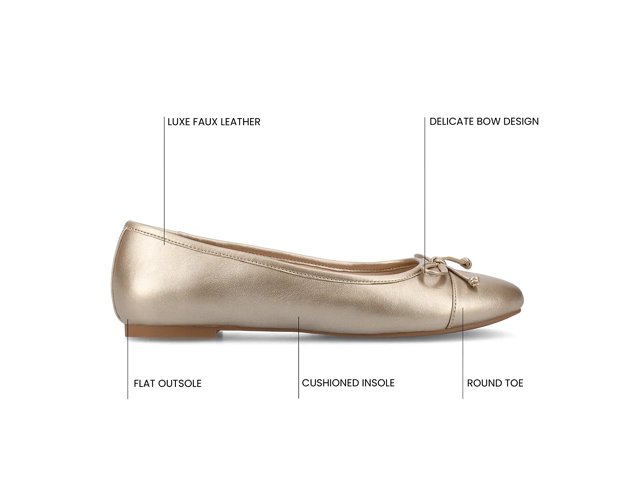 Journee Collection Kaiah Ballet Flat - Free Shipping | DSW