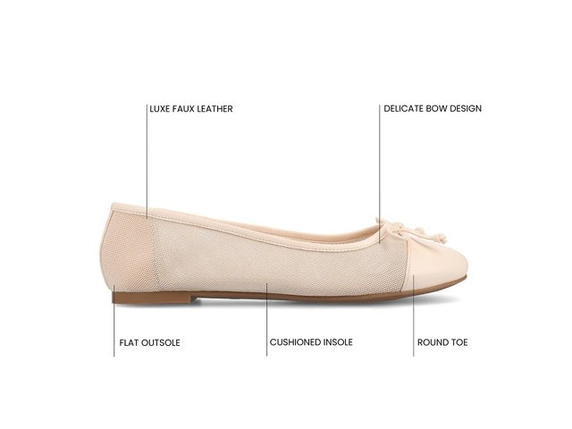 Journee Collection Kaiah Ballet Flat - Free Shipping | DSW
