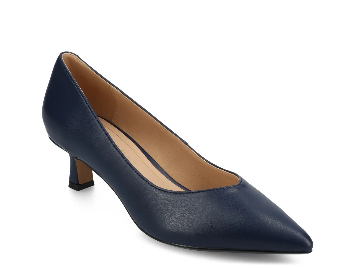 Journee Collection Pammie Pump | Women's | Navy | Size 8 | Pumps | Kitten