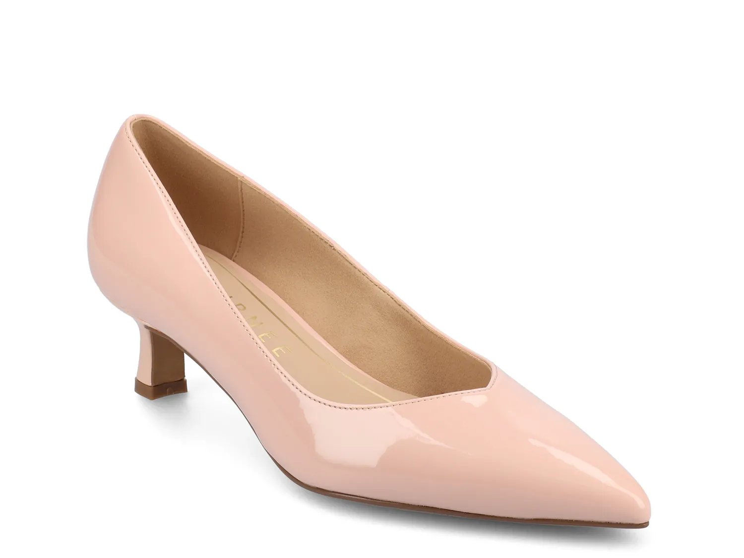 Journee Collection Pammie Pump | Women's | Light Pink | Size 11 | Pumps | Kitten