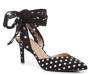 Adelle Pump Black/White Polka Dot Print view