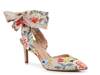 Adelle Pump Beige/Multicolor Floral Print view