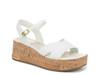 Tilden Wedge Sandal White/Beige view