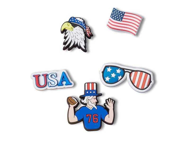 Crocs Captain America Jibbitz Set - 5 Pack