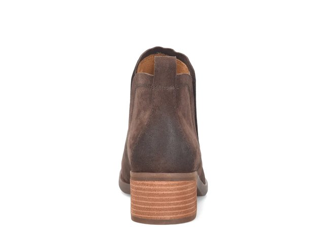 korks tea ankle bootie black
