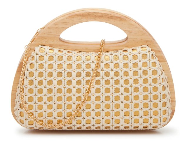 Kelly & Katie Wood Handle Clutch - Free Shipping | DSW