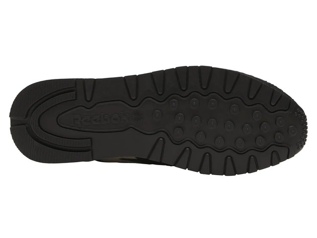 Reebok classic leather suede black cheap