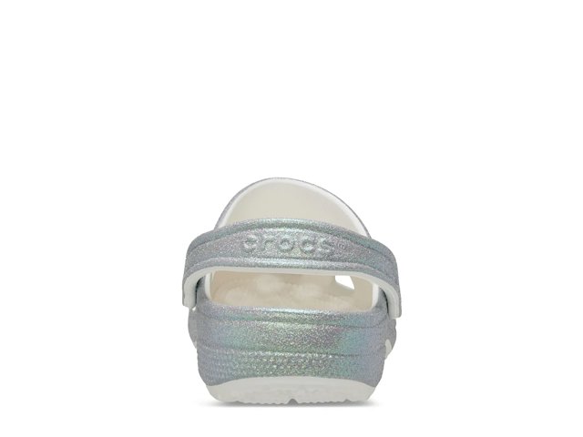 Crocs Classic Iridescent Glitter Clog - Free Shipping | DSW