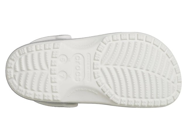Crocs Classic Iridescent Glitter Clog - Free Shipping | DSW