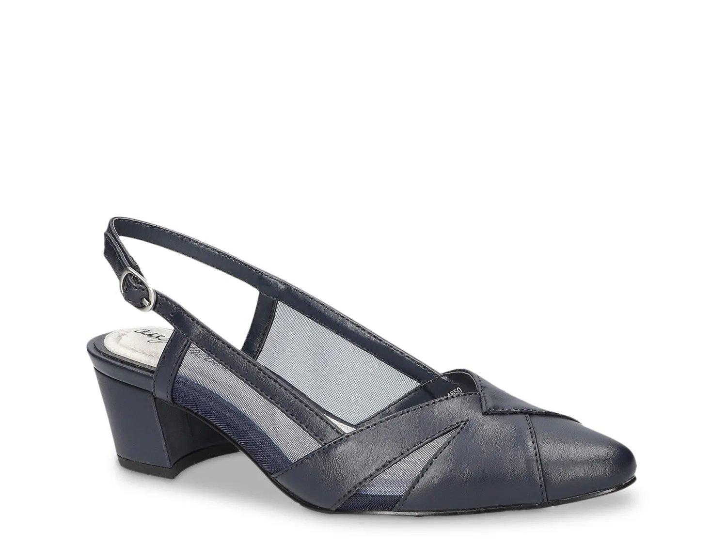 Easy Street Extra Wide Width Avena Pump | Women's | Navy | Size 6 | Pumps | Slingback