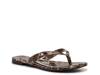 Tesha Sandal Brown/Black Leopard Print view