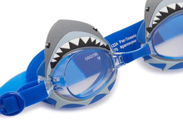 Pan Oceanic Shark Kids' Swim Goggles - Free Shipping | DSW